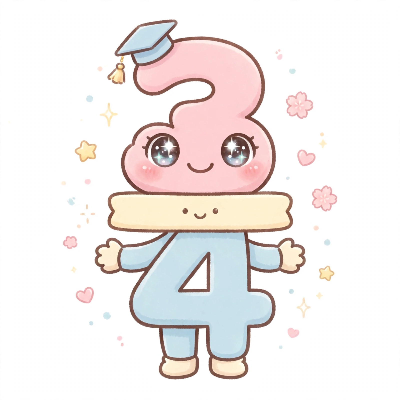 分数電卓のマスコットキャラクター